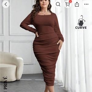 Knee length dress